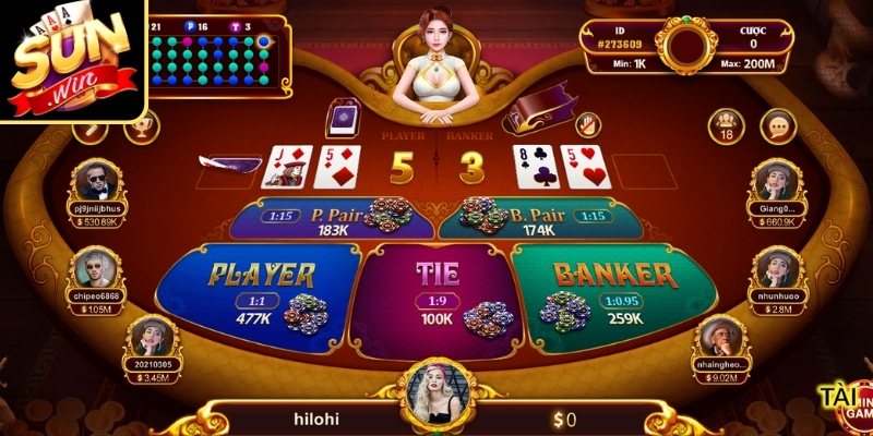 Baccarat Sunwin – Trò Chơi Đỉnh Cao Đam Mê Trực Tuyến 2 Lợi ích khi chơi Baccarat Sunwin