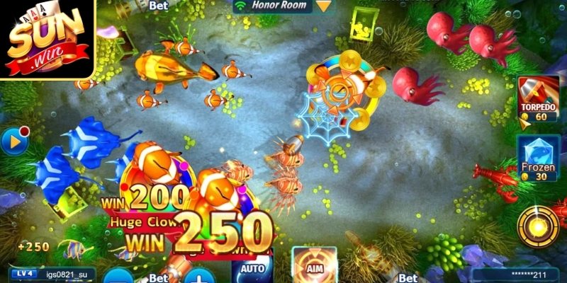 Các tính năng và hũ trong game
