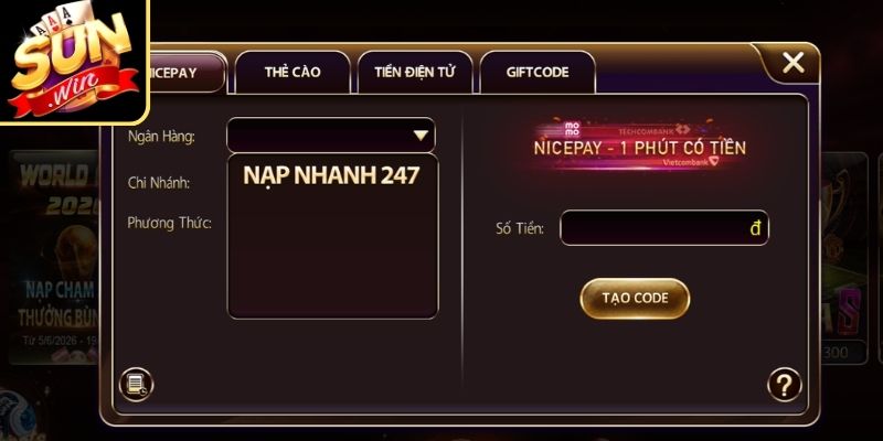 Cách Chơi Bắn Cá Và Bí Kíp Săn Thưởng Đầy Nghệ Thuật 1 Cần nạp tiền để bắt đầu cách chơi bắn cá