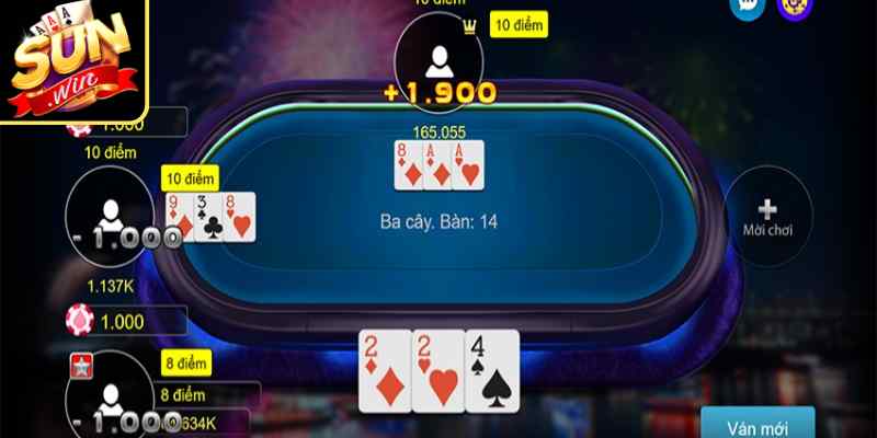 Chơi bài 3 cây online cùng các thông tin phải nắm rõ