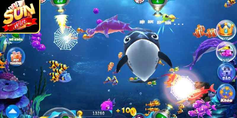 Game Shoot Fish – Ngư Trường Sở Hữu Cơ Chế Thưởng Khủng 3 Các mục tiêu có giá trị xuất hiện trong game