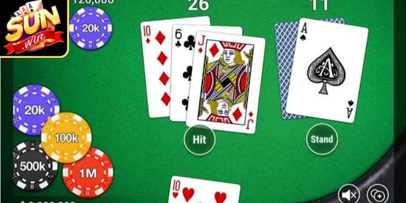 Những tình huống thường gặp khi đánh xì dách