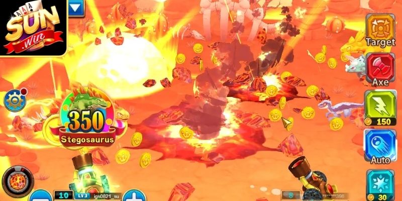 Dinosaur Tycoon - Trải Nghiệm Săn Bắn Quái Vật Cực Khủng 2 Sức mạnh công phá diện rộng từ đạn năng lượng