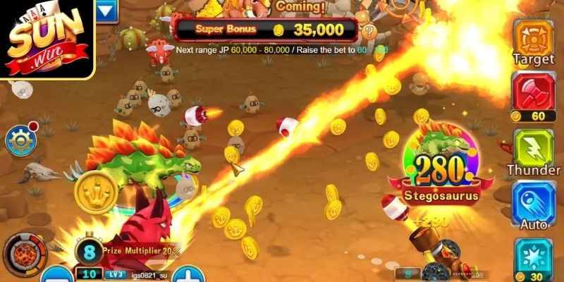 Dinosaur Tycoon - Trải Nghiệm Săn Bắn Quái Vật Cực Khủng 3 Công phá điểm chết của quái thú
