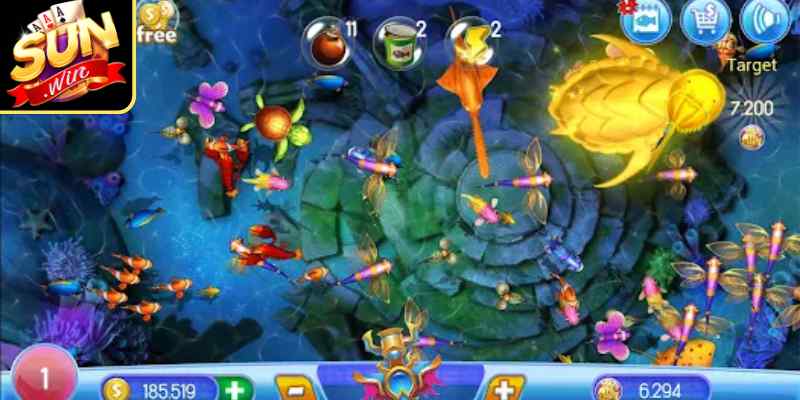 Mèo Bắt Cá – Game Săn Thưởng Lòng Đại Dương Kịch Tính 3 Thao tác cụ thể bước vào cuộc đi săn sinh vật